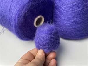 Kid mohair - i viola, 25 gram